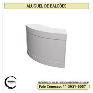 Aluguel de balcão para Eventos