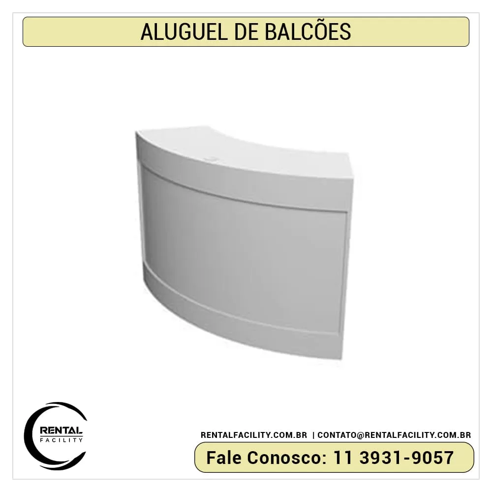Aluguel de Balcões para bartender