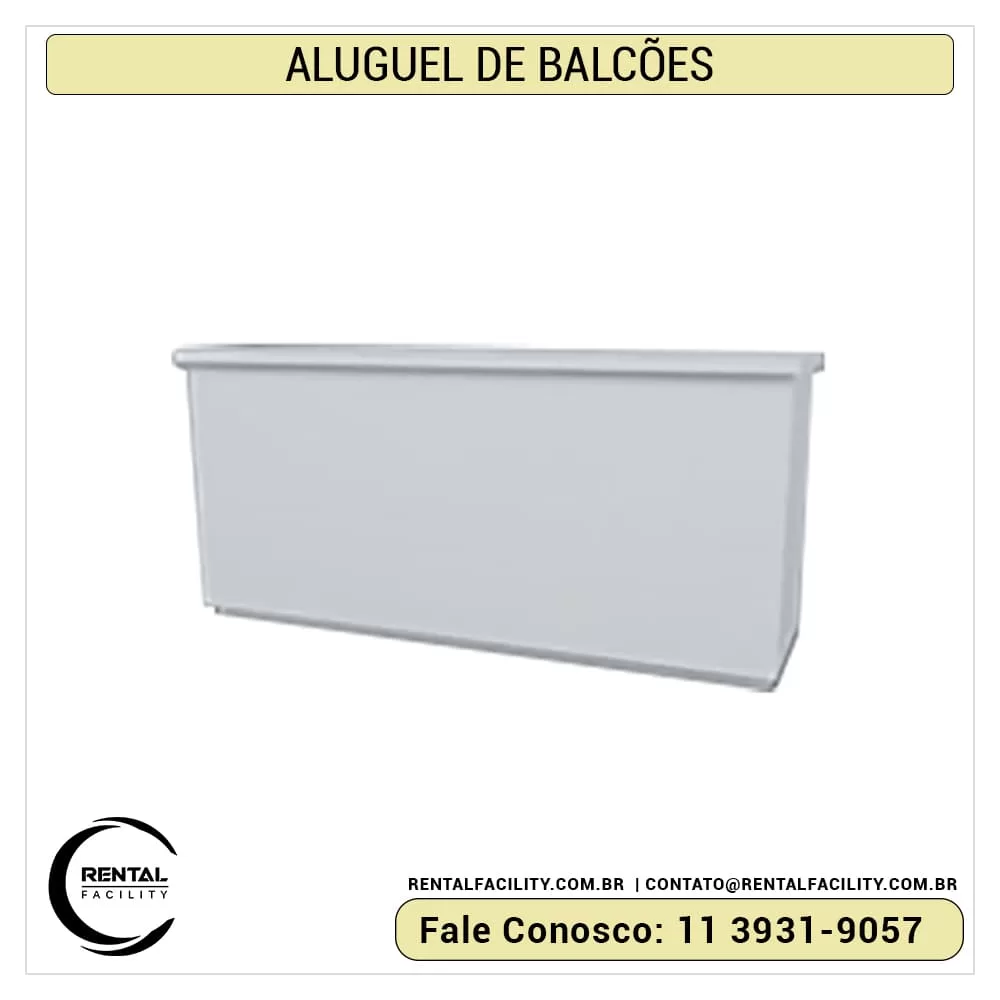 Aluguel de Balcões para festas