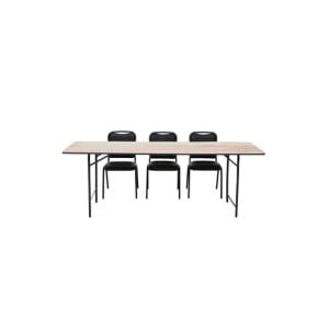 Mesa Pranchão com cadeiras para Treinamentos, Workshops, Congressos