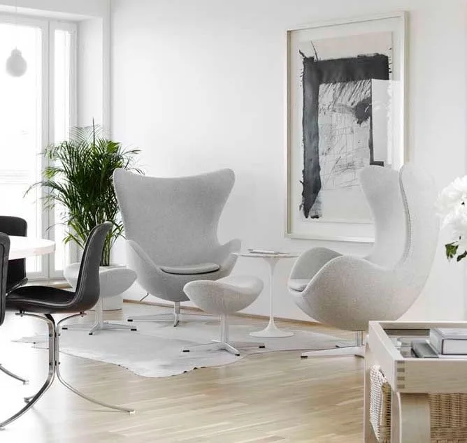 Poltronas Egg Branca