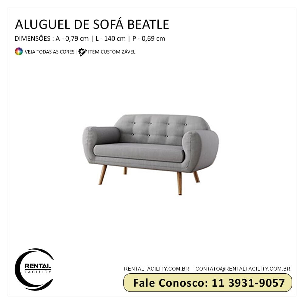 Aluguel de Sofás Beatle