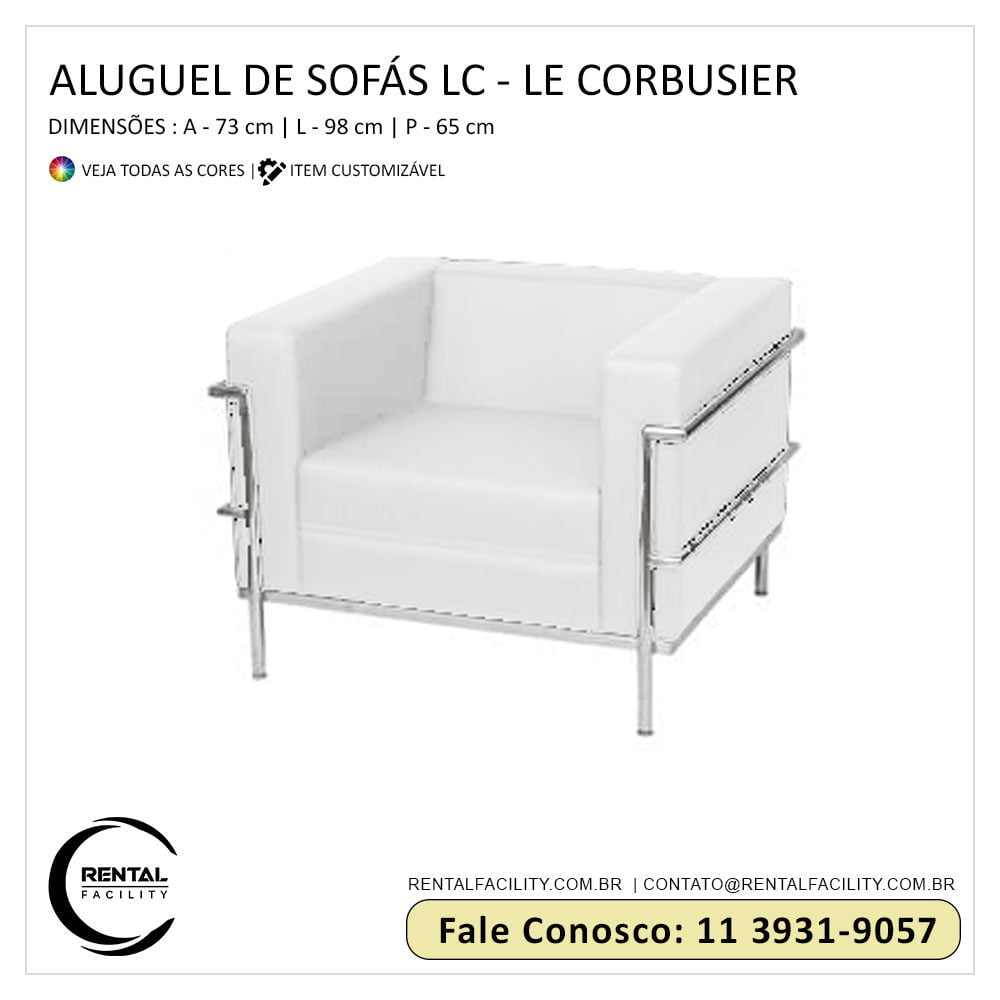 Aluguel de Poltronas LC