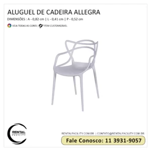 Cadeira Allegra Branca