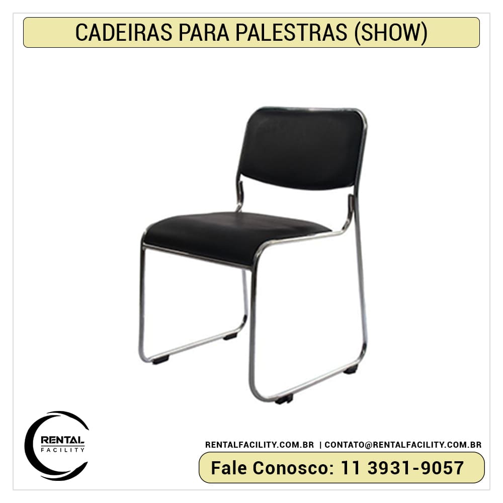 Aluguel de cadeiras para auditório show ch1