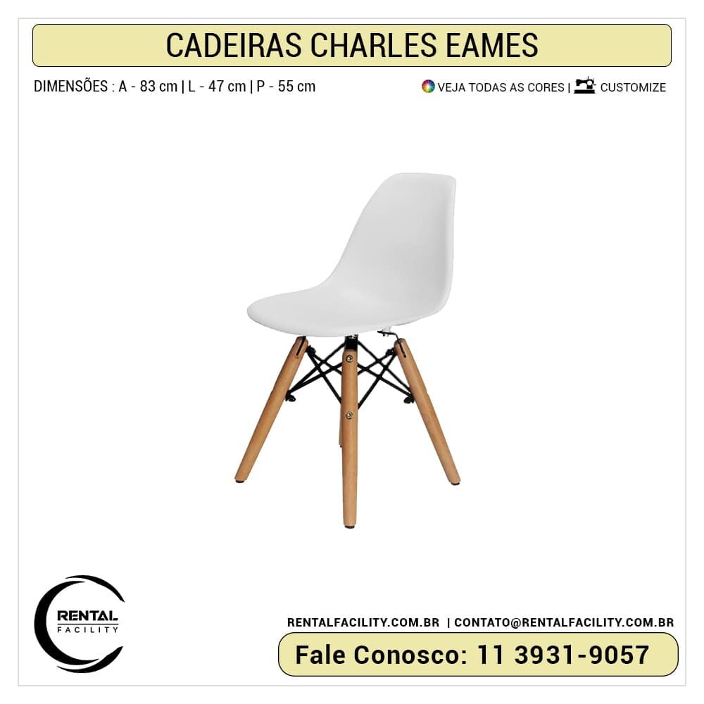 Aluguel de Cadeiras Charles Eames