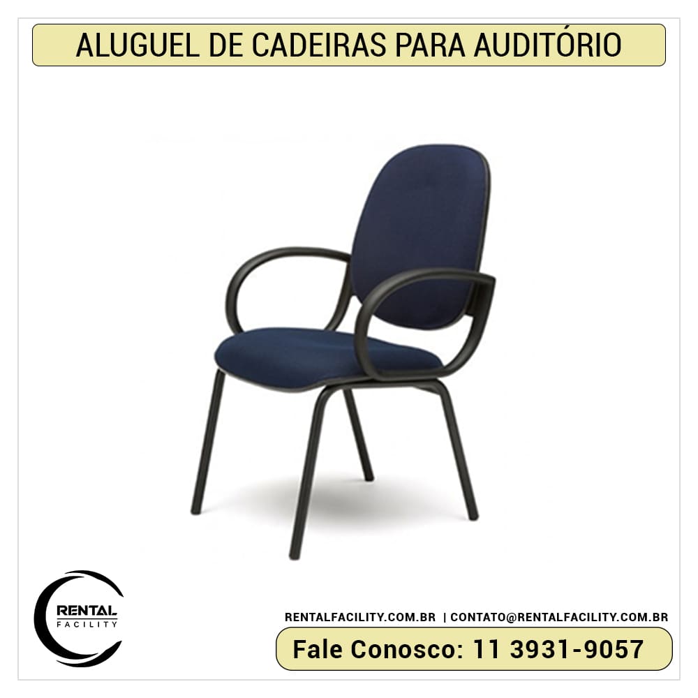 Aluguel de cadeiras para auditório e congressos Aluguel de cadeiras para auditório e congressos
