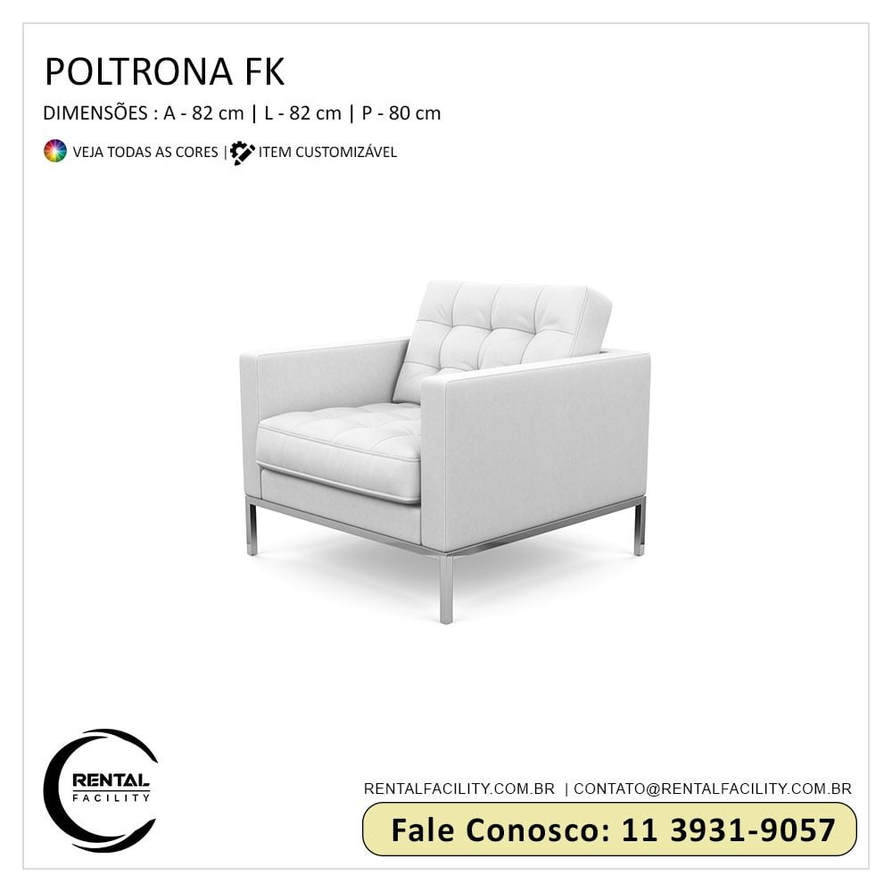 Aluguel de Poltronas FK