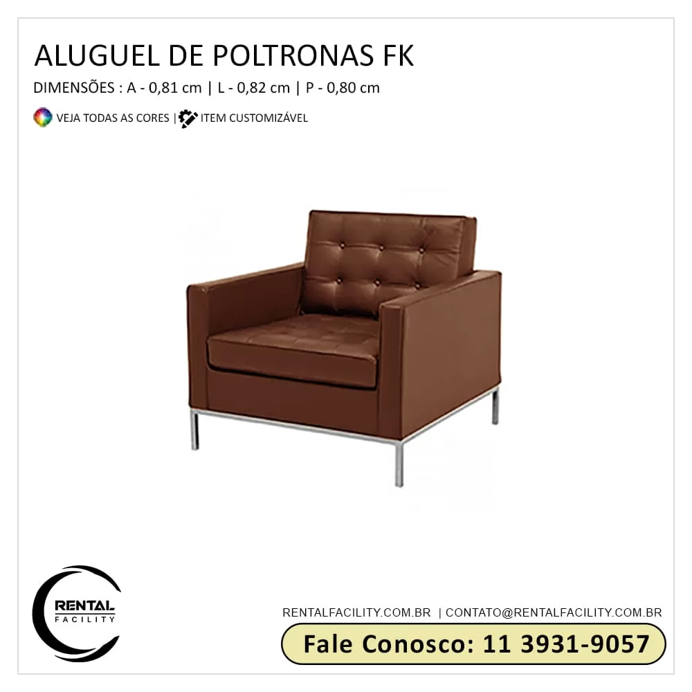 Aluguel de Poltronas FK - Imagem 5