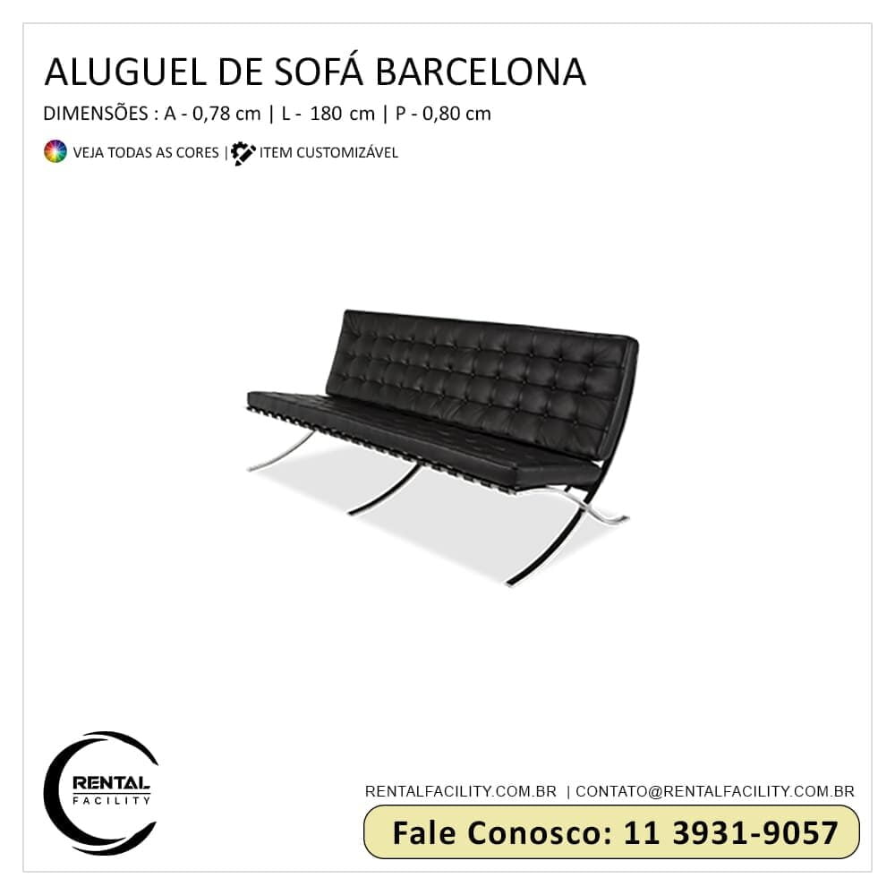 Aluguel de Sofás Barcelona