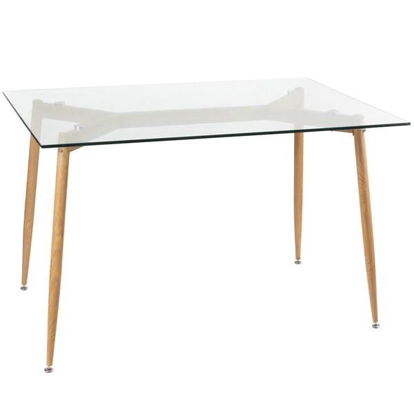 Aluguel de mesa de vidro