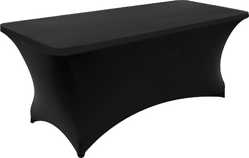 Aluguel de Mesa Pranchão com toalhas de lycra